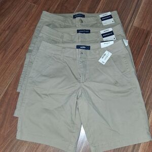 Aero Women Khaki Shorts